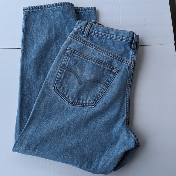 Men's 550 Levi Strauss & Co Blue Jeans Denim 38 x 30 - Picture 4 of 16